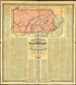 Barringtons New and Reliable Railroad Map and Shippers & Travellers Guide of Pennsylvania, Engrd. by Ths. Leonhardt, Showing the Name of Every City, Town and Village In the State, With Nearest Rail Road Station 1860 by Relic Map Company
