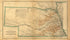 Map of the State of Nebraska Showing the Lands of the Burlington & Missouri Riv. R.R. Co. In Nebraska 1876 by Relic Map Company