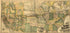 Correct Map of the Burlington and Missouri River R.R., the Burlington Route and Its Connections 1882 by Relic Map Company