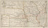 Chicago, Burlington & Quincy R.R. and Intersecting Lines, 1883 by Relic Map Company