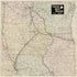 Chicago Great Western Railway Maple Leaf Route. 1897 by Relic Map Company