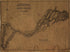 Plan and Profile of the Danville and Pottsville Rail Road 1831 by Relic Map Company