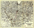 Map of the Danville, Olney & Ohio River Railroad and Its Connections 1881 by Relic Map Company