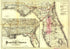 Maps Showing the Florida Transit and Peninsula Rail Road and Its Connections 1882 by Relic Map Company