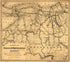 Map Showing the Geneva & Hornellsville Railroad and Its Connections 1875 by Relic Map Company