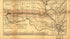 Map of the Hannibal & St. Joseph Railroad and Its Connections Published by the American Railway Review, New York 1860 by Relic Map Company