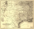 Map Showing the Houston & Texas Central Railroad and Its Connections, Prepared at Colton&