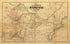 Map of the La Crosse and Milwaukee Rail Road and Connections 1855 by Relic Map Company