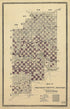 Map of Franklin County, Arkansas; Showing the Land Grant of the Little Rock & Fort Smith Railway 1893 by Relic Map Company