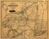 Map Showing the Location of the New York & Oswego Midland R.R. With Existing and Proposed Connection, January 1st 1869, by Van R. Richmond, State Engr. & Surv. by Relic Map Company