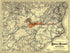 Map Showing the Norfolk and Cincinnati Railroad, and Its Connections 1882 by Relic Map Company