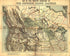 Map of the Country Tributary to the Northern Pacific Railroad, Compiled From English, Canadian, and American Official Sources and Original Surveys by Edward H. Knight, Jan. 1st in 1871 by Relic Map Company