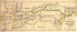 Map of Peru and Indianapolis Rail Road With Connections 1850 by Relic Map Company