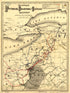 Map Showing the Pittsburg sic, Bradford, and Buffalo Railway and Its Connections, W. R. Bergholz, Chief Engineer, New York, Feb. 15, 1882 by Relic Map Company