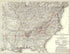 Map of the Richmond & Danville Railroad System In Virginia, North Carolina, South Carolina, Georgia, Tennessee, Alabama, Mississippi, Arkansas, & Texas 1881 by Relic Map Company