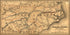 Map of the Seaboard & Raleigh Railroad and Its Connections 1874 by Relic Map Company
