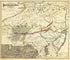 Map Showing the Seaboard, Pennsylvania and Western Railroad and Its Connections in 1884 by Relic Map Company