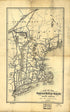 Map of the Stanstead, Shefford, and Chambly Rail Road, and Its Connections 1858 by Relic Map Company
