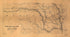 Union Pacific Rail Road, Map of a Portion of Nebraska Territory, Showing Surveys and Location of Lines by Peter A. Dey, C.E 1865 by Relic Map Company