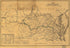 Map of the Virginia Central Rail Road Showing the Connection Between Tide Water Virginia, and the Ohio River at Big Sandy, Guyandotte and Point Pleasant; Made by W. Vaisz Top. Eng 1852 by Relic Map Company