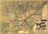 The Virginia, Tennessee, and Georgia Air Line; the Shenandoah Valley R.R.; Norfolk & Western R.R.; East Tennessee, Virginia, & Georgia R.R. (its Leased Lines,) and Their Connections 1882 by Relic Map Company
