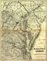 Map Showing the Washington & St. Mary&