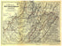 Map Showing the West Virginia Midland Railway and Its Connections 1883 by Relic Map Company