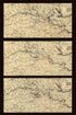 Battle of Chancellorsville in 1863 by Relic Map Company