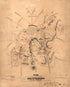 Plan of the Gettysburg Battle Ground 1863 by Relic Map Company