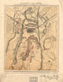 Gettysburg and Vicinity. Constructed and Engraved to Illustrate The War With the South 1863 by Relic Map Company