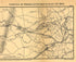 Position of Troops at Sunset August 28th, 1862. Second Manassas Battle 1866 by Relic Map Company