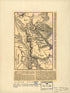 Map of the Battle of Malvern Hill, Showing, Approximately, Positions of Brigades and Batteries. July 1, 1862 1885 by Relic Map Company
