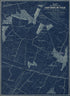 Map of a Part of the East Cavalry Field Showing Positions of Division and Brigade Markers and Batteries 1910 by Relic Map Company