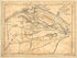 Sketch of the Seat of War In Alexandria & Fairfax Cos., by V. P. Corbett 1861 by Relic Map Company