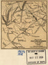 Relative Positions of Forces at Sunset, Aug. 26, 1862. 2nd Manassas Campaign 1886 by Relic Map Company