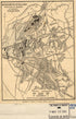 Second Battle of Bull Run. Position of Troops at Sunset, Aug. 29, 1862 1886 by Relic Map Company