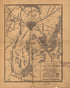 The Battlefield of Gettysburg, July 1st, 2d, 3d, 1863, Showing the Movements of the 12th Army Corps by Relic Map Company