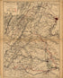 Virginia 1865 by Relic Map Company