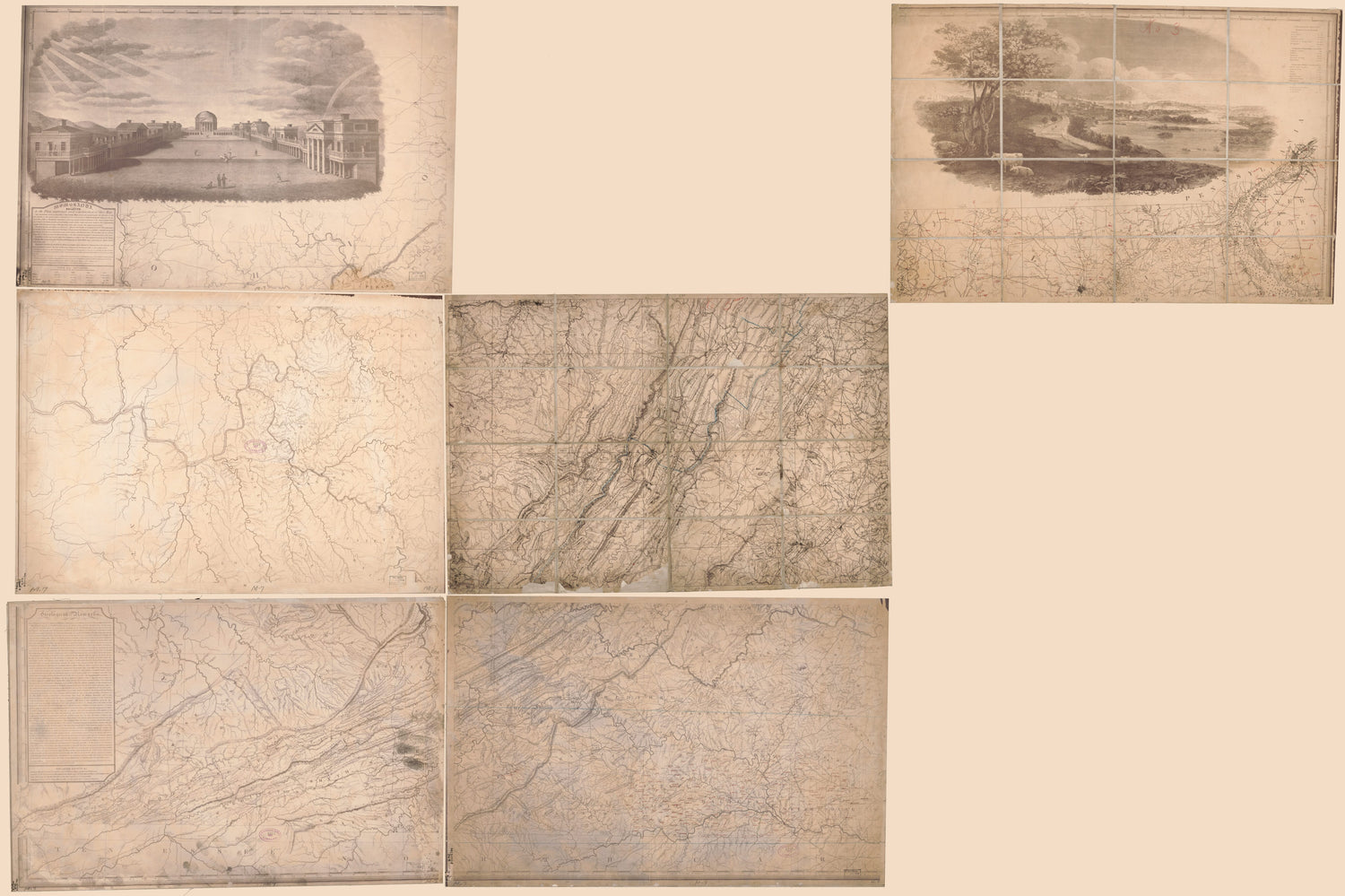 This old map of A Map of the State of Virginia : Constructed In Conformity to Law from the Late Surveys Authorized by the Legislature and Other Original and Authentic Documents from 1859 was created by L. V. (Lewis Von) Buchholtz, Herman Böÿe in 1859