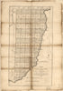 Plat of the Seven Ranges of Townships Being Part of the Territory of the United States, N.W. of the River Ohio 1796 by Relic Map Company