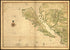 Map of California Shown As an Island 1650 by Relic Map Company