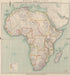 The Map of Africa by Treaty 1909 by Relic Map Company