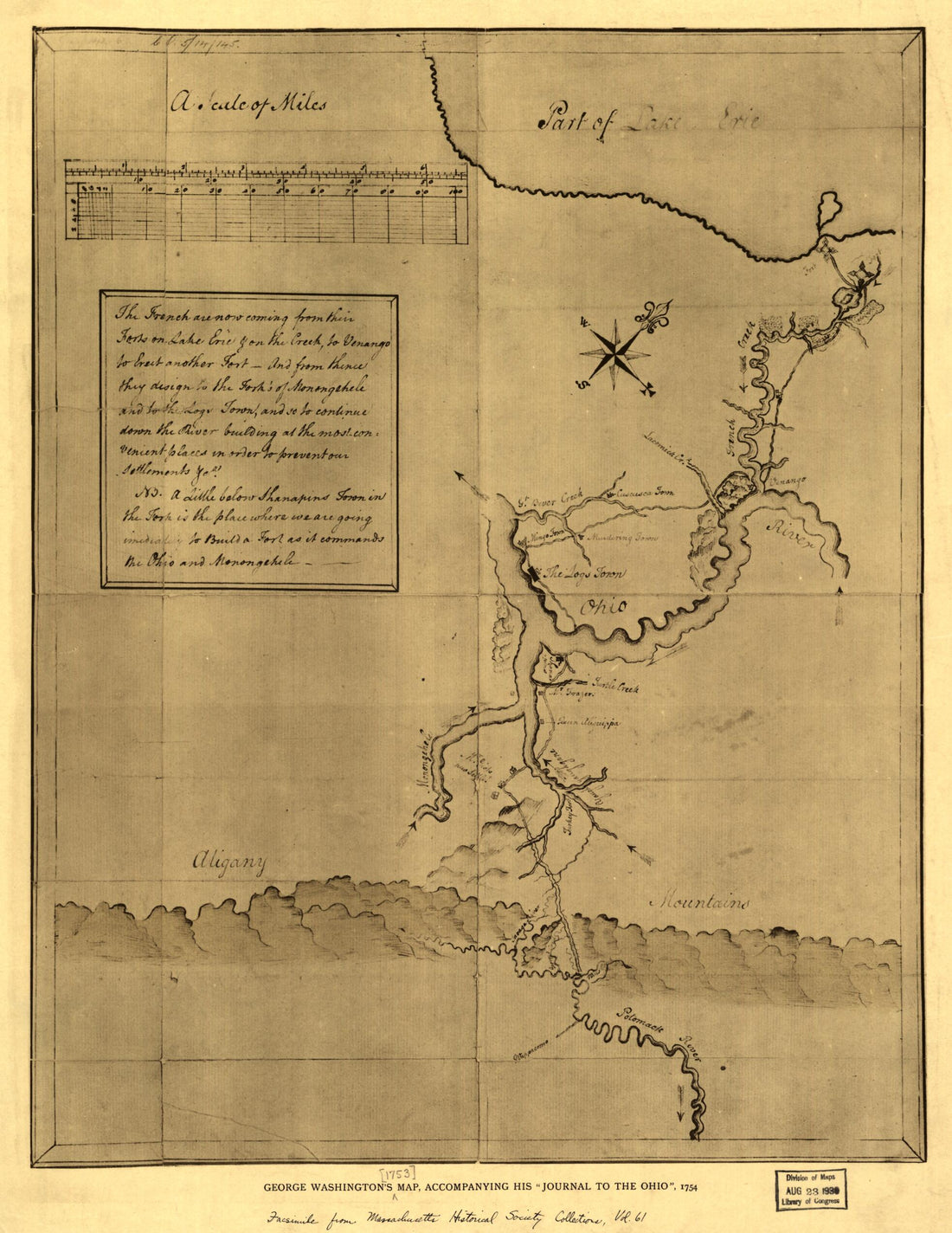 This old map of George Washington&