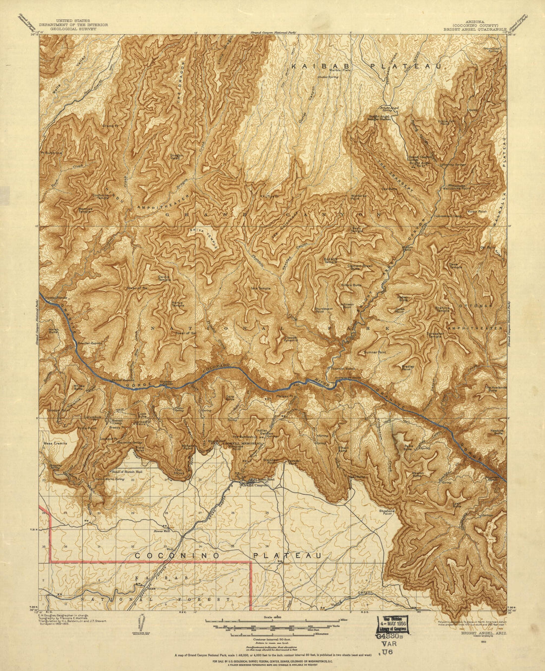 This old map of Arizona from 1903 was created by  Geological Survey (U.S.) in 1903