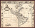 Nova Totivs Americæ Descriptio. (Nova Totius Americæ Descriptio) 1660 by Relic Map Company