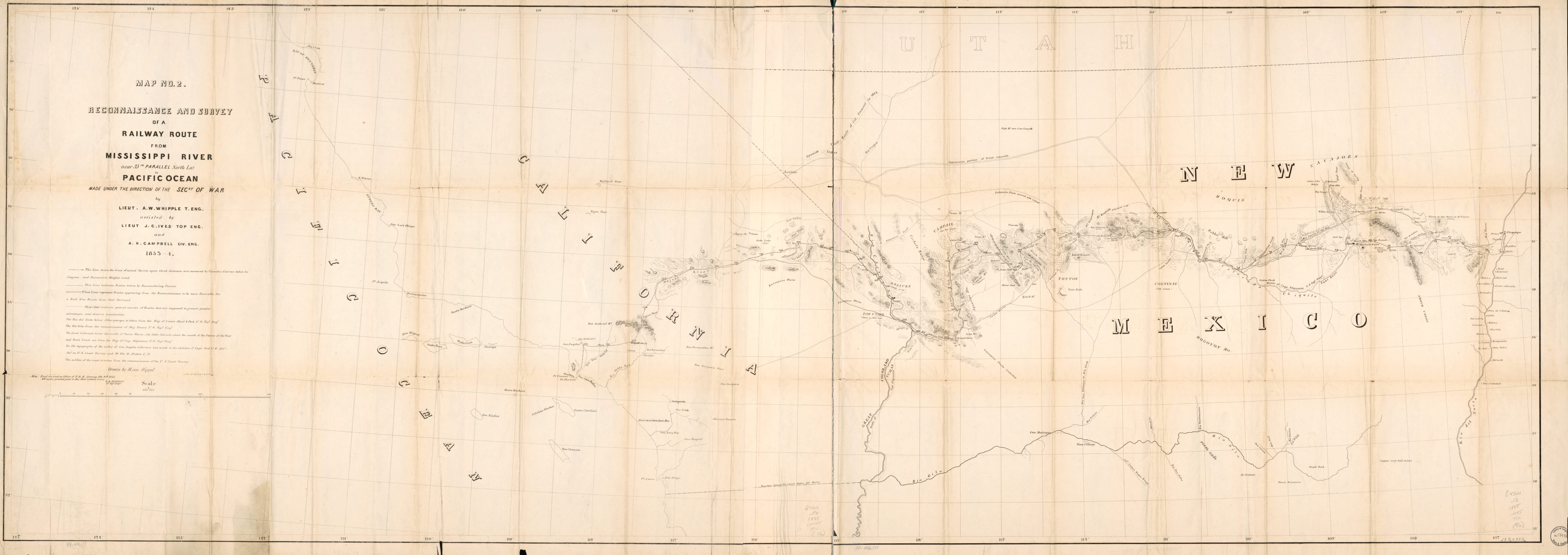 Reconnaissance and Survey of a Railway Route from Mississippi River ...