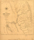 Map of the Mining District of California 1850 by Relic Map Company