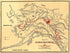 Map of the Alaskan Gold Fields 1897 by Relic Map Company