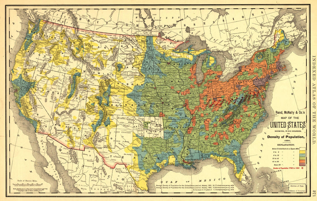 This old map of Rand, McNally &amp; Co.&