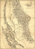 Topographical Sketch of the Gold & Quicksilver District of California 1848 by Relic Map Company